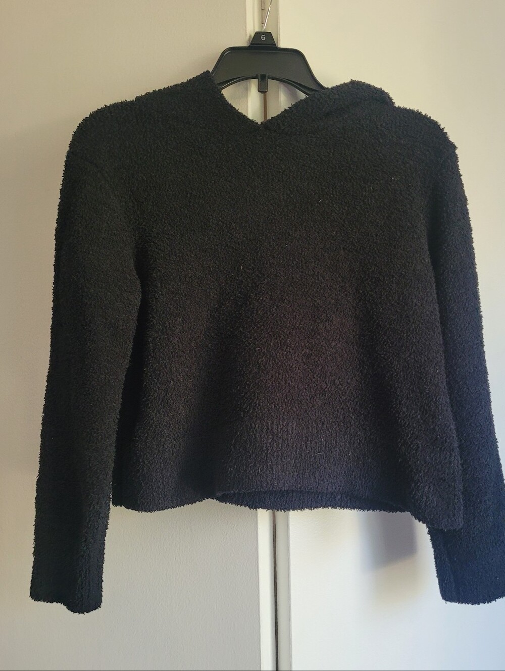 7/8 Art Class Fuzzy Hooded Shirt